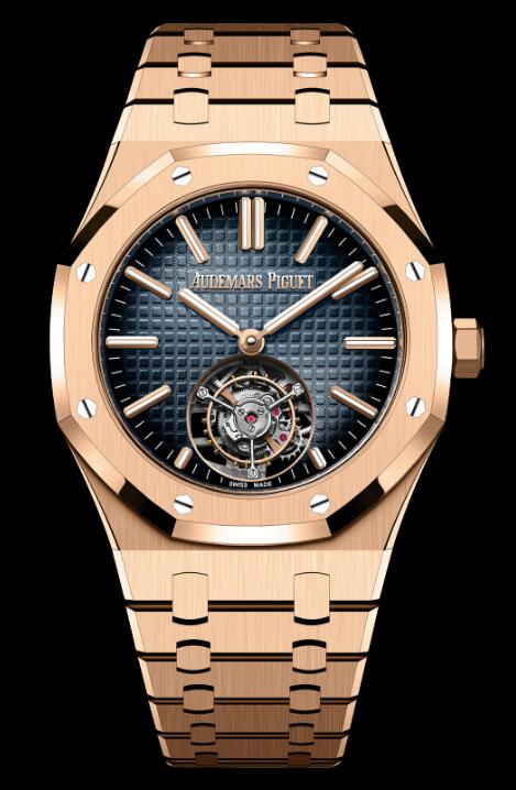 Review Audemars Piguet ROYAL OAK SELFWINDING FLYING TOURBILLON "50TH ANNIVERSARY" Replica Watch 26730OR.OO.1320OR.01